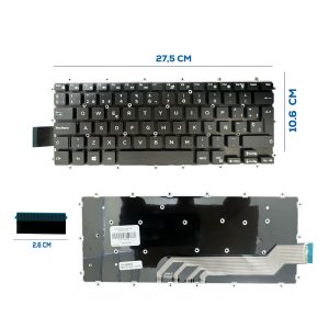 TECLADO DELL 3481 7466 SIN FRAME SP (118)