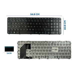 TECLADO HP 15-B129WM CON FRAME SP NUMÉRICO (50)
