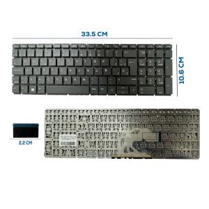 TECLADO HP 450 G6 455 G6 450R G6 SIN FRAME SP NUMERICO (70)