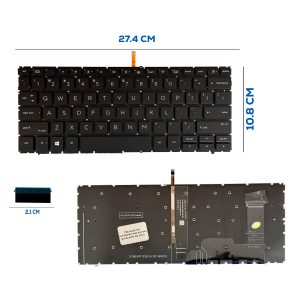 TECLADO HP ELITEBOOK 840 830 845 G9 BLACK US (274)