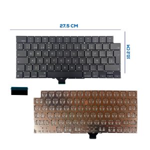 TECLADO APPLE MACBOOK PRO M1 2021 A2442 14 A2485 16 EMC 3651 SIN FRAME SP (302)