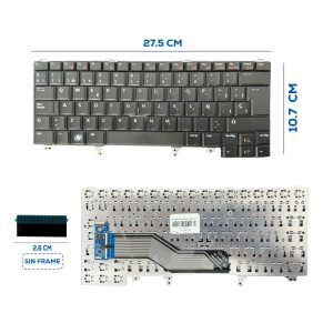 TECLADO DELL E6440 E6430 SP (138)