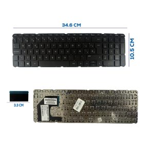 TECLADO HP 15-B129WM SIN FRAME SP NUMÉRICO (50)