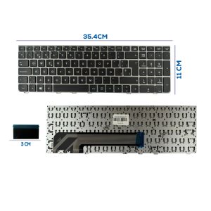 TECLADO HP 4530S 4535S 4730S SIN FRAME SP NUMERICO (219)