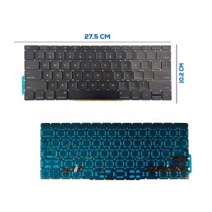TECLADO APPLE MACBOOK A1708 SIN FRAME ENTER SMALL US (303)