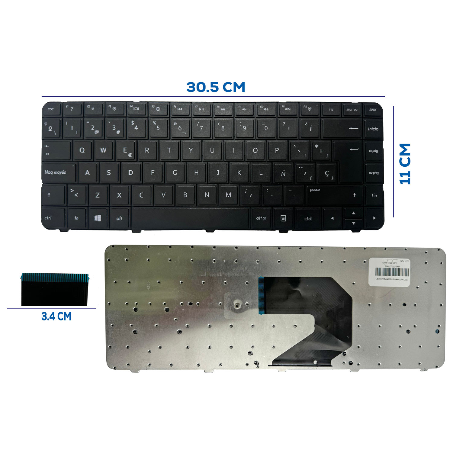 TECLADO HP G4-1000 NEGRO SP (23)