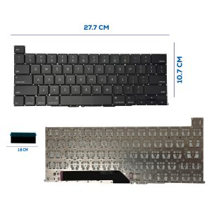 TECLADO APPLE MACBOOK PRO 16 A2141 YEAR SIN FRAME US (276)