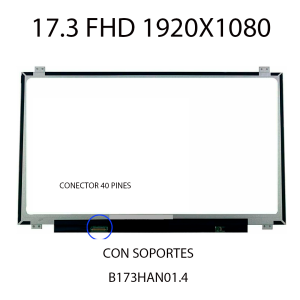 PANTALLA 17.3 LED SLIM 40 PINES FULL HD 120HZ 1080 FHD