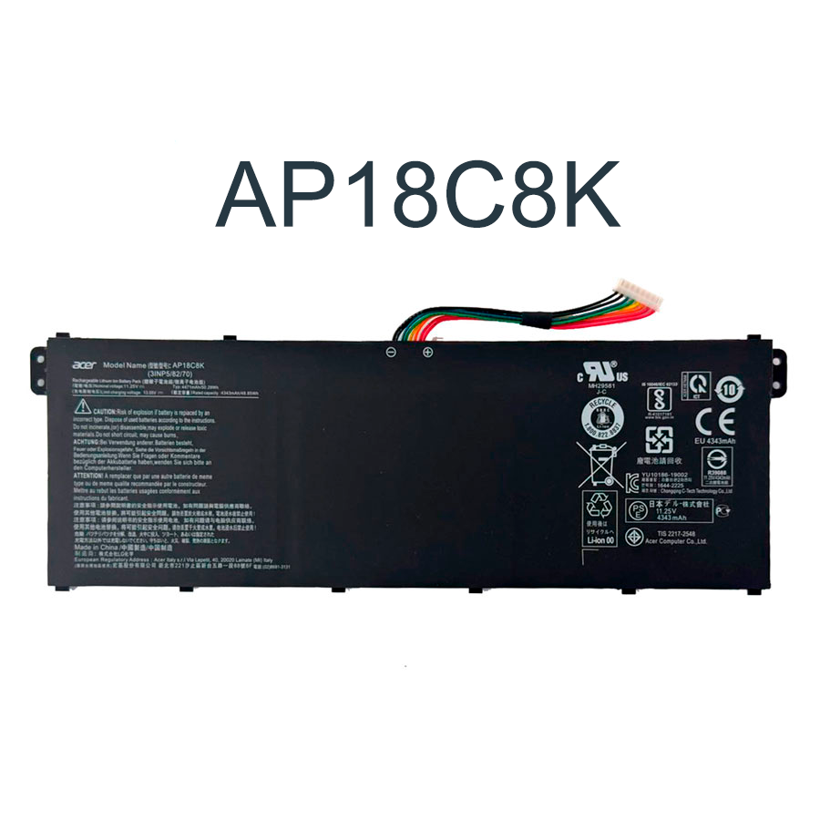 BATERIA ACER AP18C8K INTERNA ORG