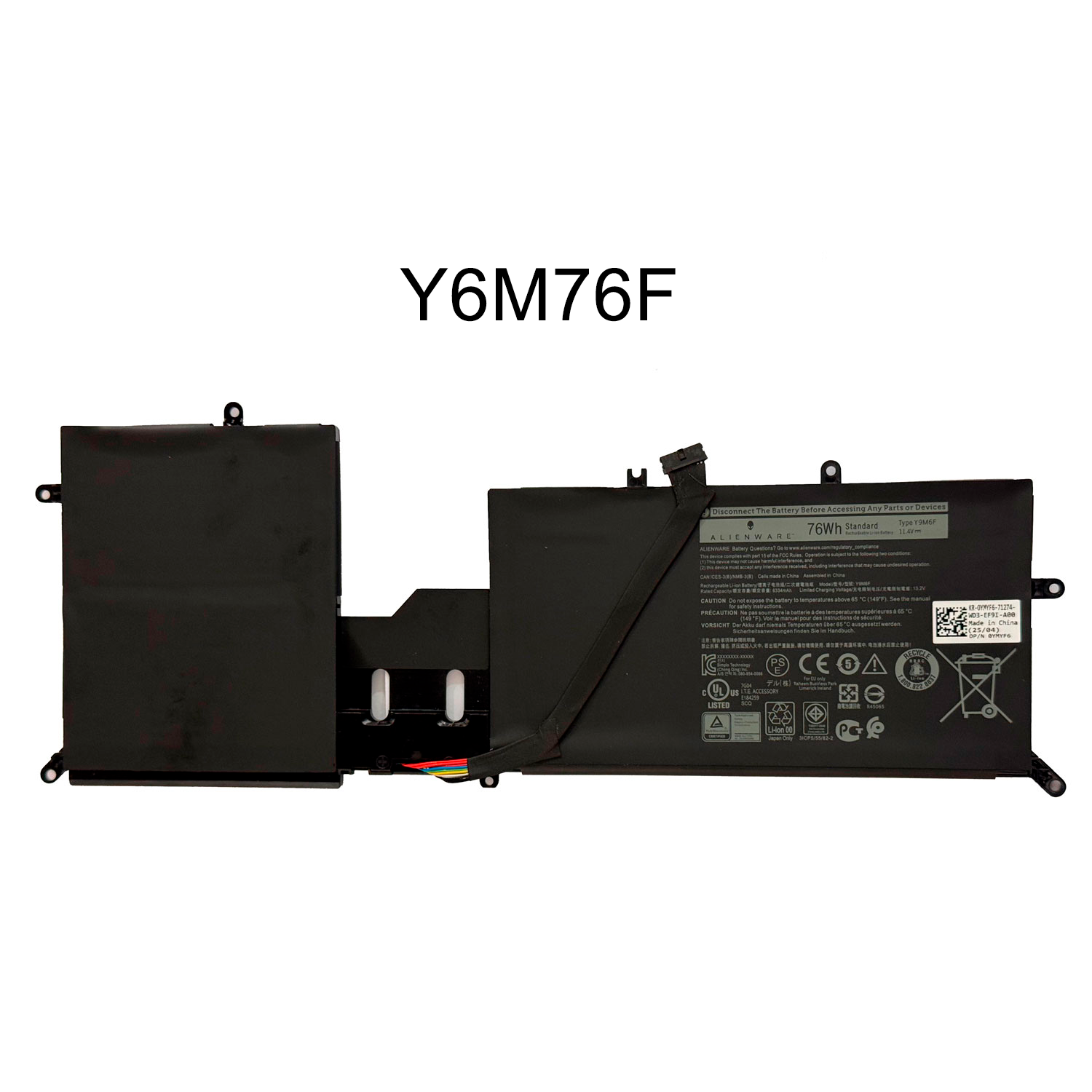 BATERIA DELL Y9M6F ORG