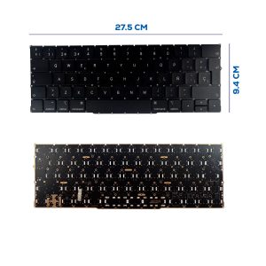TECLADO APPLE MACBOOK PRO RETINA 13.3 A2159 CON BACKLIGTH SIN FRAME SP (285)