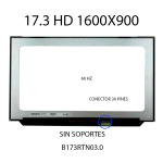 PANTALLA 17.3 LED SLIM NARROW 30 PINES HD 1600X900 60HZ
