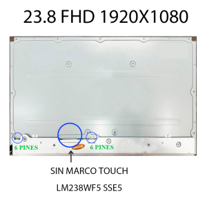 PANTALLA AIO TACTIL 21.5 FHD (1920X1080) SIN MARCO TOUCH