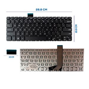 TECLADO ASUS VIVOBOOK 14, X405, X405U, X405UA, X405UQ, X405 US (278)