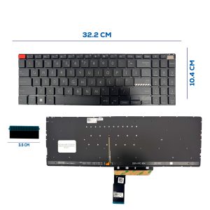 TECLADO ASUS VIVOBOOK 15 K3500P K3500PA K3500PC US (231)