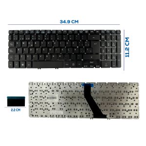 TECLADO ACER ASPIRE V5 V5-531 V5-551 V5- 571 SIN FRAME SP NUMERICO (224)