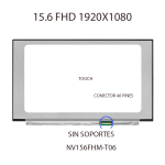 PANTALLA 15.6 SLIM NARROW FHD (1920X1080) 40 PINES TOUCH NV156FHM-T06