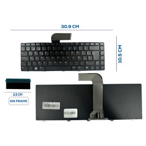TECLADO DELL N4110 N4050 SP (129)