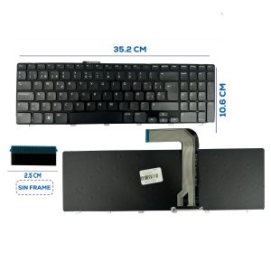TECLADO DELL STUDIO N5110 SP (128)