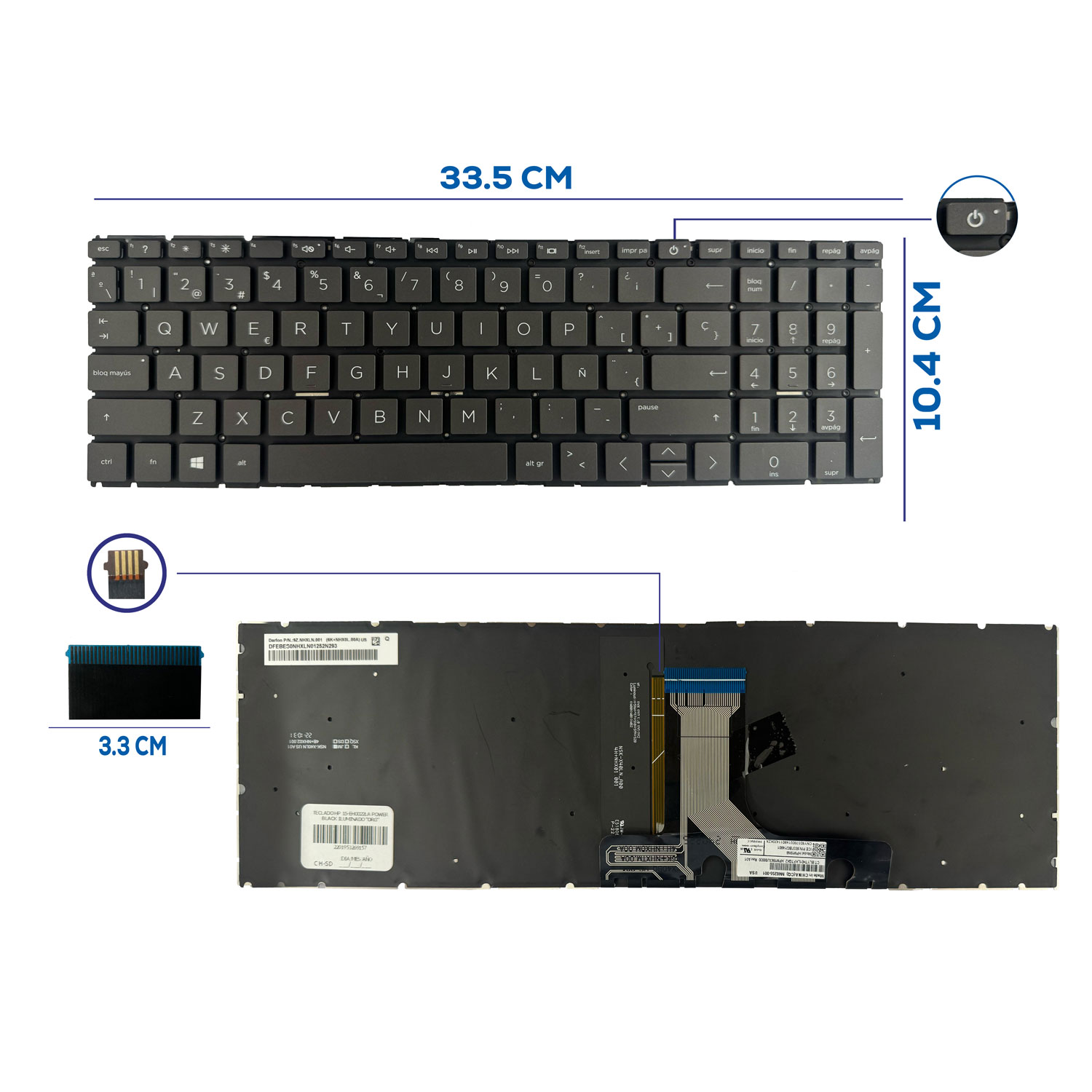 TECLADO HP 15-EH0022LA POWER BLACK ILUMINADO ORG (35)