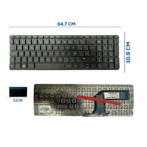 TECLADO HP ENVY 15 K100 15-P NO FRAME SP (65)