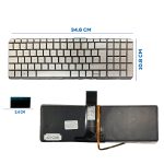 TECLADO HP ENVY 15-U 15-U000 15T-U000 SILVER SIN FRAME CON BACKLIGTH (226)