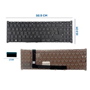 TECLADO ACER ASPIRE 3 A315-59G ASPIRE 5 A515-57 A515-57G SP (275)