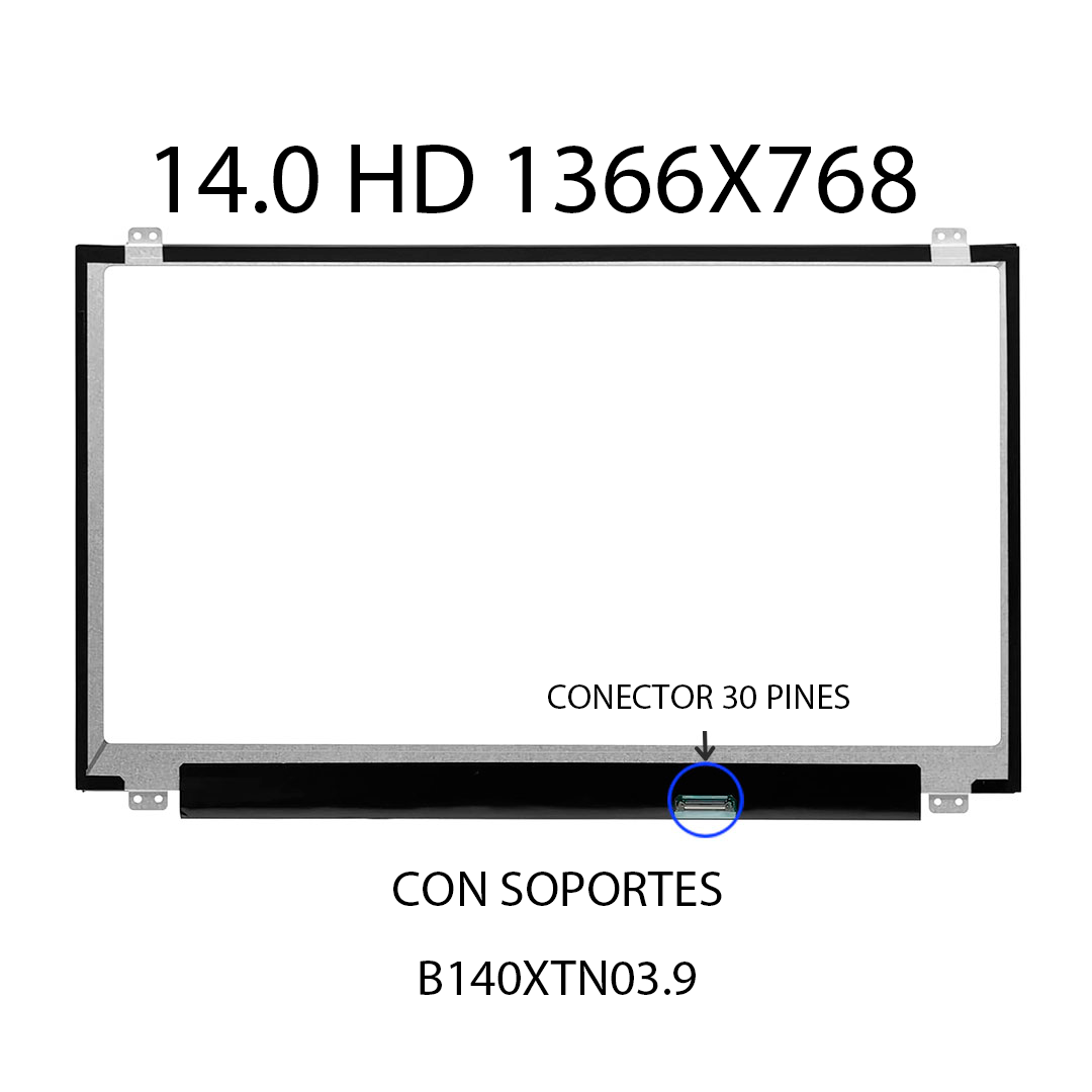 PANTALLA 14 SLIM 30 PINES HD(1366X768)
