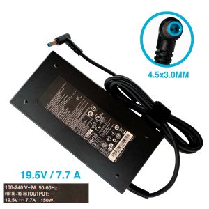 CARGADOR HP 19.5V/7.7A/150W 4.5X3.0MM (PUNTA AZUL)