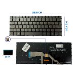 TECLADO LENOVO IDEAPAD S540-13API S540-13ARE S540-13IML S540-13 81XC CON BACKLIGTH SIN FRAME SP (210)