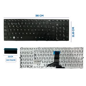 TECLADO TOSHIBA A665 SP NUMÉRICO (163)