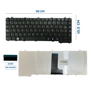 TECLADO TOSHIBA L600 L645 C645 L635 L745 735 SP (174)