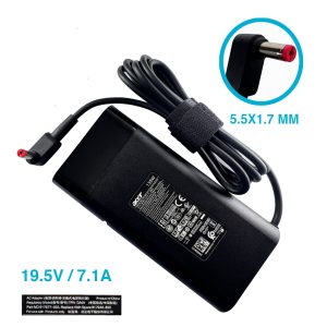 CARGADOR ACER 19V/7.1A/135W/5.5X1.7MM (PIN ROJO)