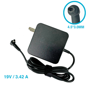CARGADOR ASUS 4.5X3.0MM 19V 3.42A 65W SQUARE