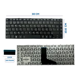 TECLADO TOSHIBA L800 C845/L835 SP (179)
