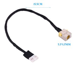 DC JACK ACER ASPIRE V5-571 ASV5-531 ASV5-431 V5-471 CON CABLE LARGO 15.5 CM PIN 5.5X1.07MM