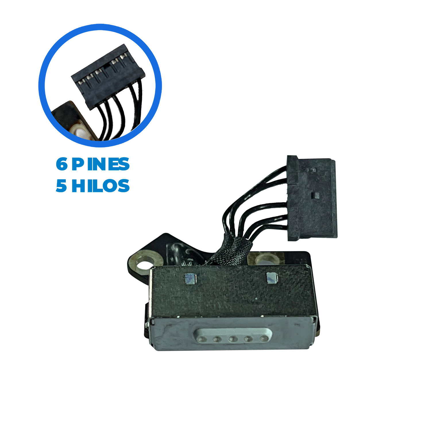 DC JACK MAC APPLE PRO RETINA A1398 2012-2015 CON CABLE
