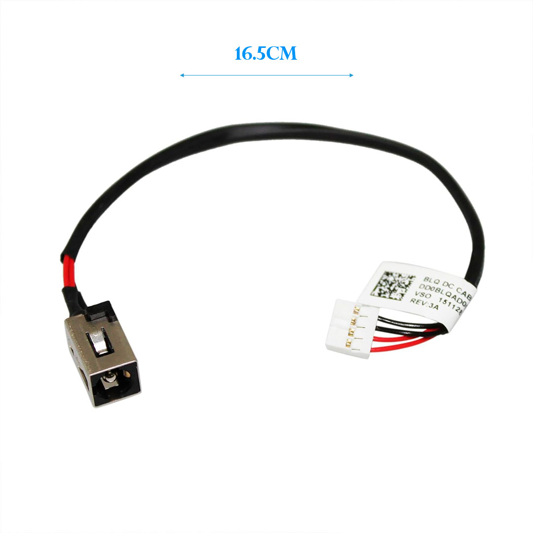 DC JACK TOSHIBA SATELLITE L55-B5276 L55T-B5271 DD0BLIAD000 CON CABLE LARGO 16.5 CM