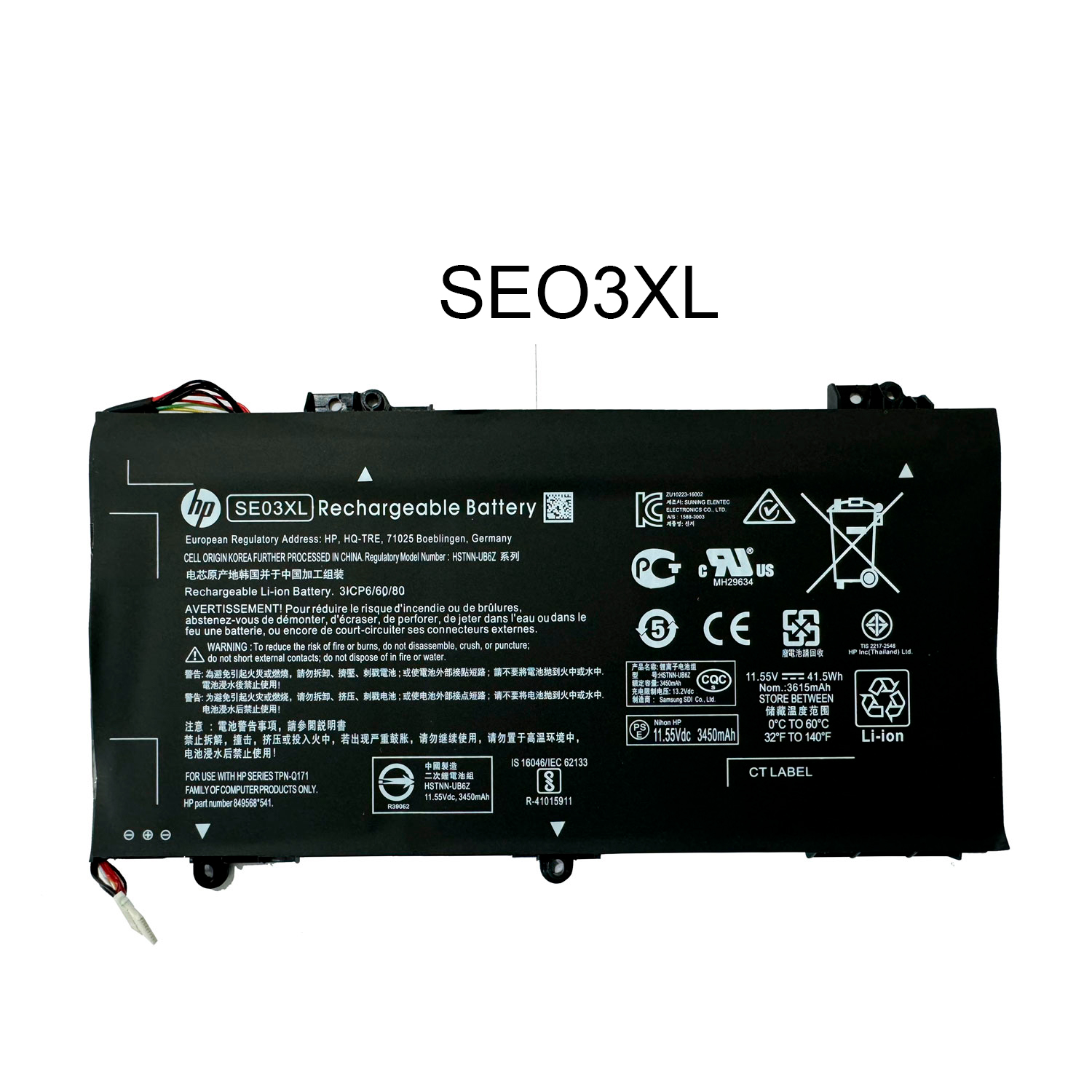 BATERIA HP SE03XL ORG