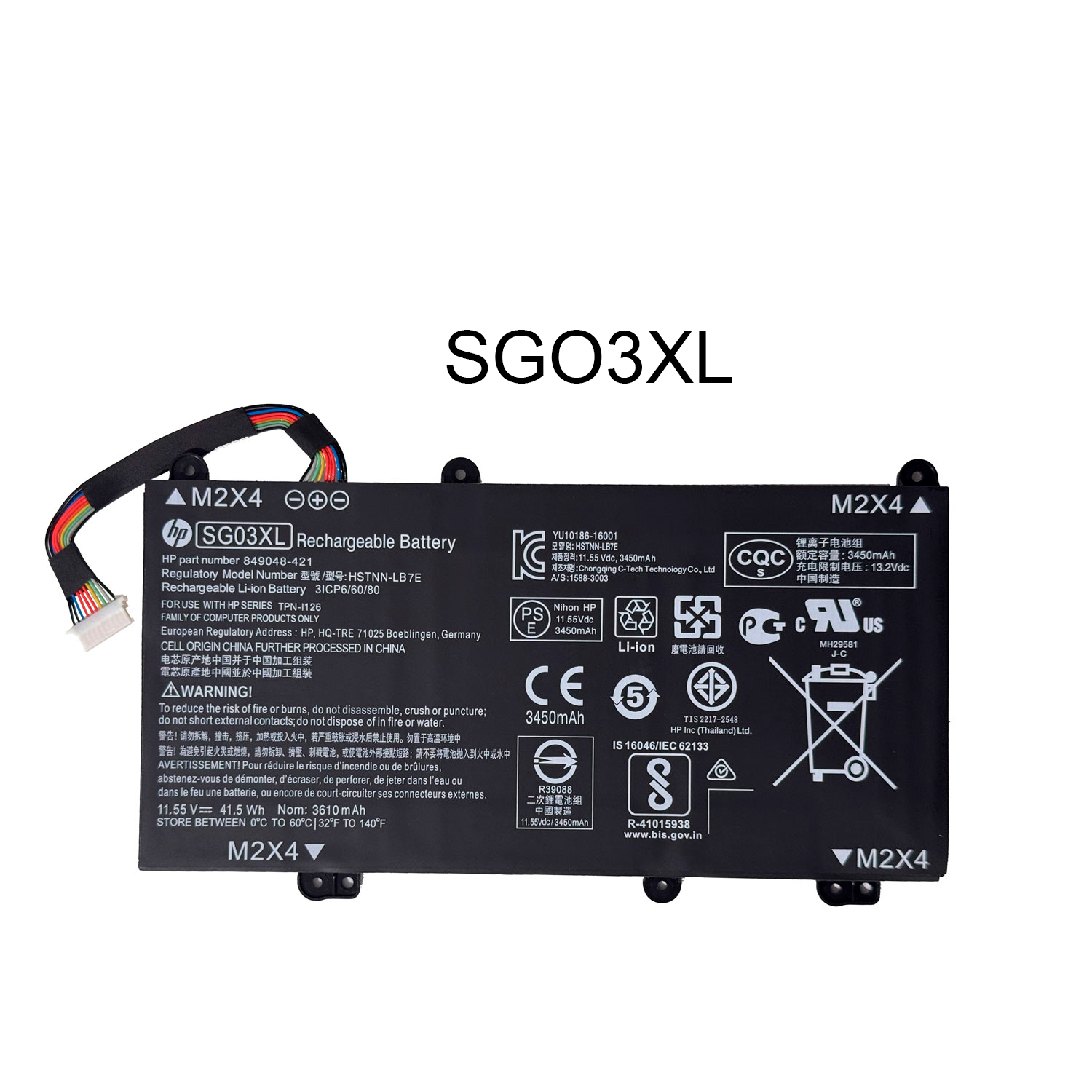 BATERIA HP SG03XL INTERNA ORG