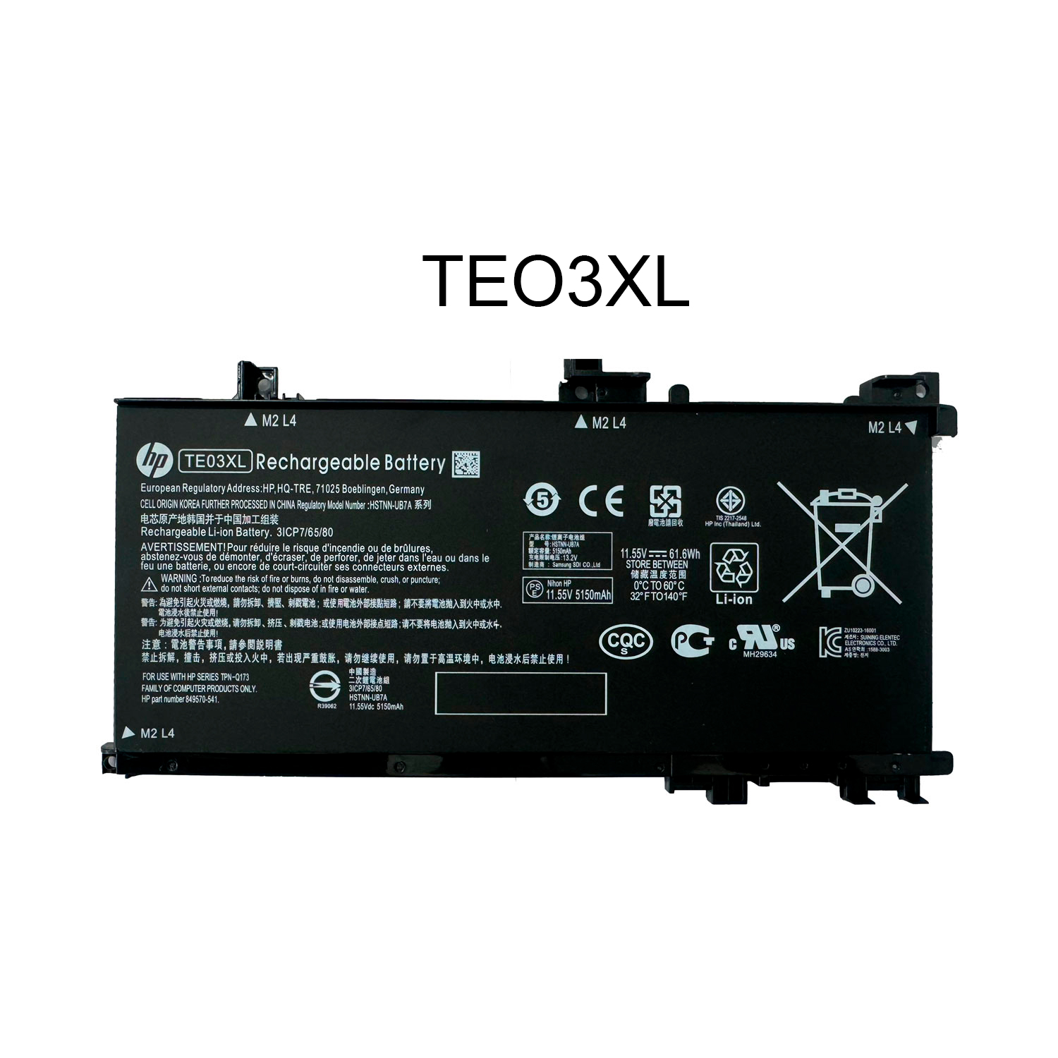 BATERIA HP TE03XL INTERNA ORG