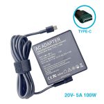 CARGADOR ASUS 20V/5A/100W SQUARE TIPO C