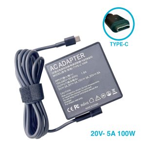 CARGADOR ASUS 20V/5A/100W SQUARE TIPO C