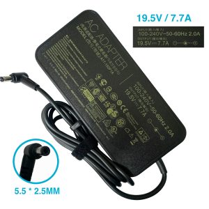 CARGADOR ASUS 5.5X2.5MM 19.5V 7.7AM 150W