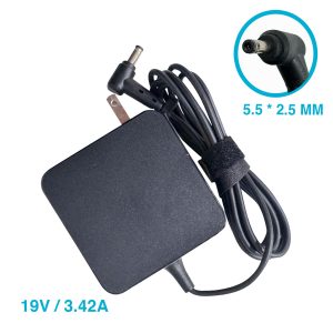 CARGADOR ASUS 5.5X2.5MM 19V 3.42AM 65W SQUARE