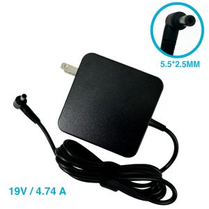 CARGADOR ASUS 5.5X2.5MM 19V 4.74A 90W SQUARE
