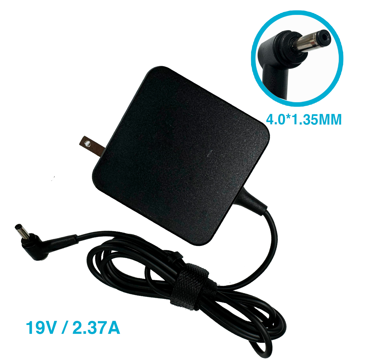 CARGADOR ASUS FINO 4.0X1.35MM 19V 2.37AM SQUARE
