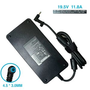 CARGADOR HP 19.5V/11.8A/230W/4.5X3.0MM (PUNTA AZUL)