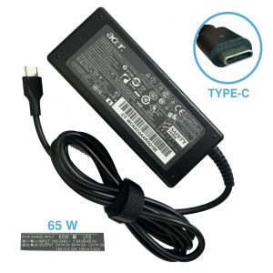 CARGADOR ACER TIPO C 5V 9V 12V 15V 19V 3.42A 65W