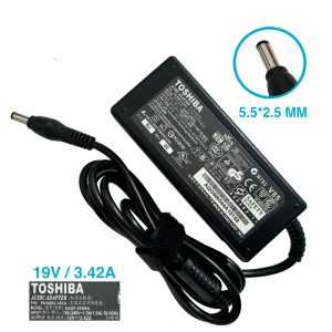 CARGADOR TOSHIBA 5.5X2.5MM 19V 3.42A